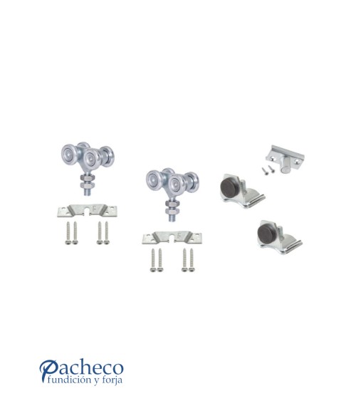 Kit puerta corredera colgada hasta 60 kg U-30