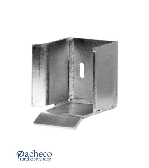 Tope encuentro U-70 para puerta autoportante