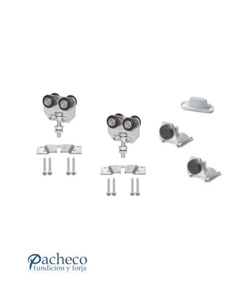 Kit puerta corredera colgada hasta 75kg U30