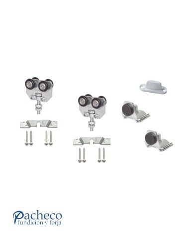 Kit puerta corredera colgada hasta 75kg U30