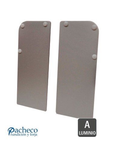 Juego embellecedor para tapa embellecedor para puerta corredera colganda