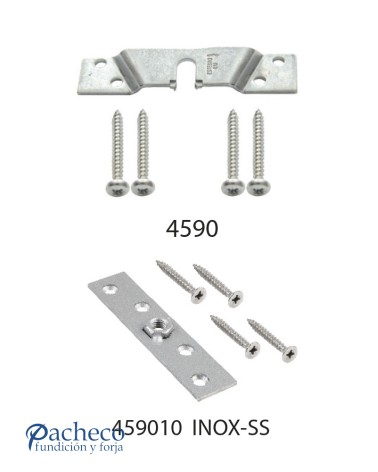 Set adaptador a madera para rollapar para puerta corredera colgada