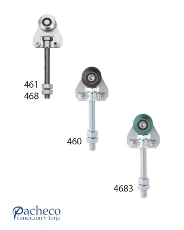 Rollapar simple U-40 E150 para puerta corredera colgada