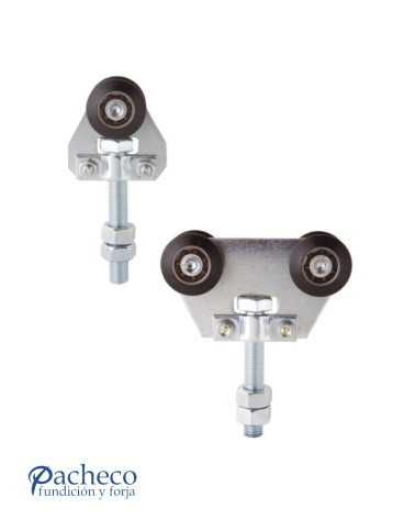 Rollapar U-40 de nylon corto para puerta corredera colgada