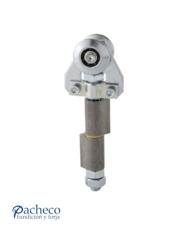 Rollapar simple U-40 soldar central para puerta corredera colgada