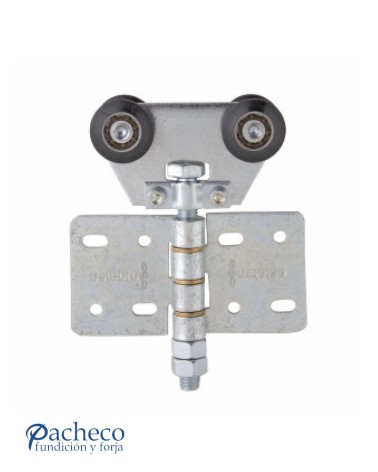 Rollapar U-40 atornillar central de nylon para puerta corredera colgada