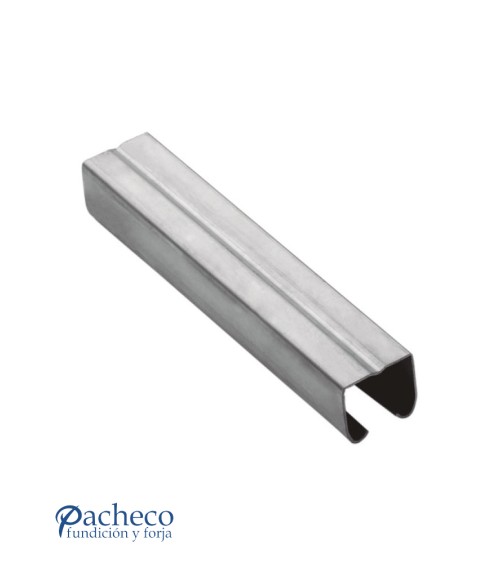 Raíl superior U-60 para puerta corredera colgada