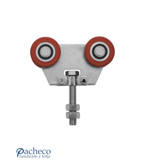 Rollapar U-60 de nylon corto E450 para puerta corredera colgada