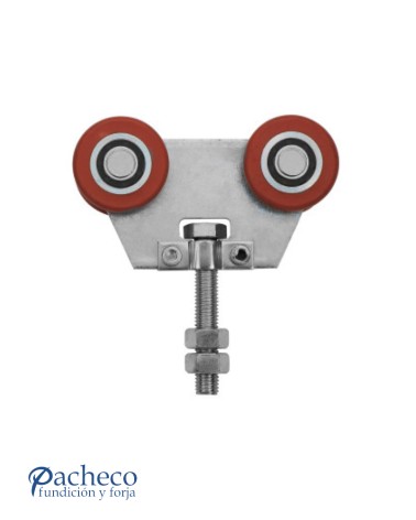 Rollapar U-60 de nylon corto E450 para puerta corredera colgada