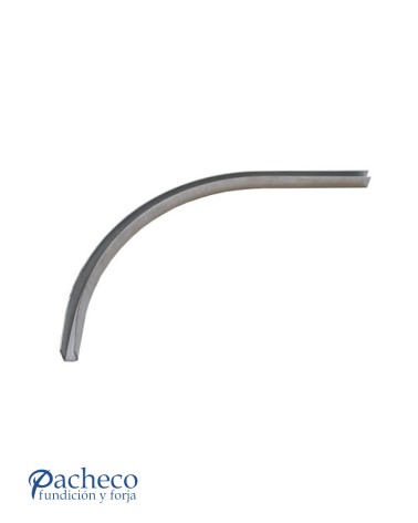 Curva inferior U-19 para U-60 para puerta corredera colgada
