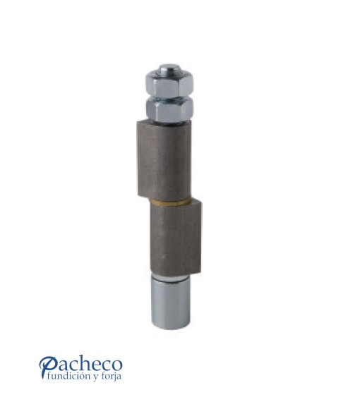 Guiador inferior soldar extremo U-19 para puerta corredera colgada