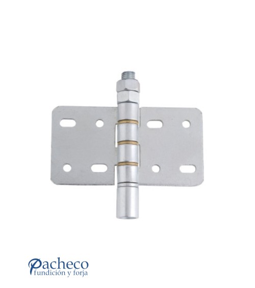 Guiador inferior atornillar central U-19 para puerta corredera colgada