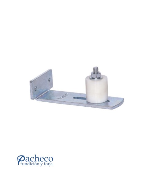 Guía inferior atornillar simple para puerta corredera colgada