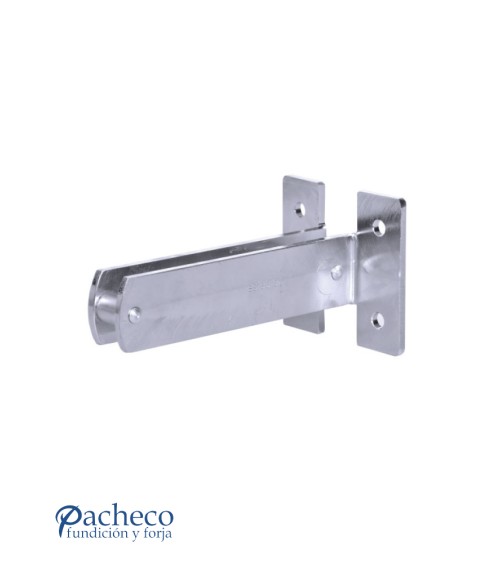 Fijación regulable para abrazaderas U-70 para puerta corredera colgada