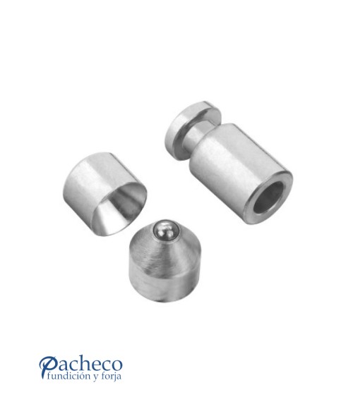 Punto de giro 40 mm a bola para puerta de cancela