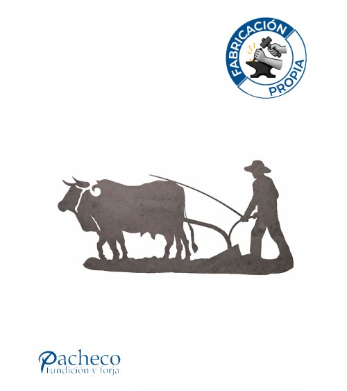 Silueta Labrador  en Chapa de Hierro para Decoración