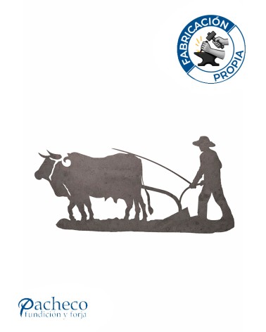 Silueta Labrador  en Chapa de Hierro para Decoración