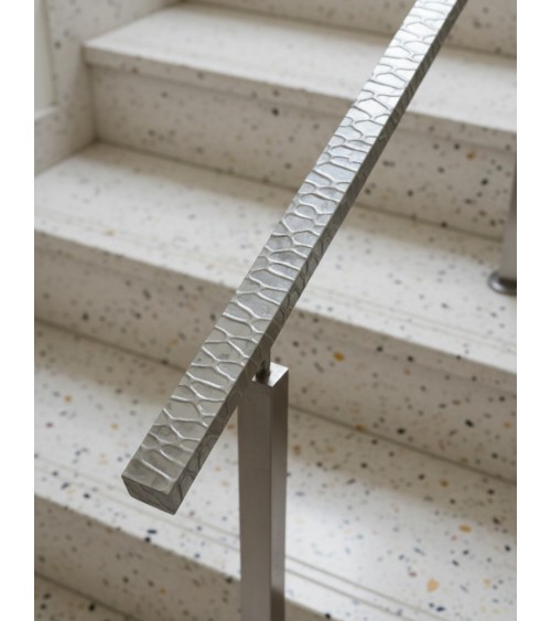 Pasamanos de Forja Labrado Tipo Adoquín Pletina 30x6 mm