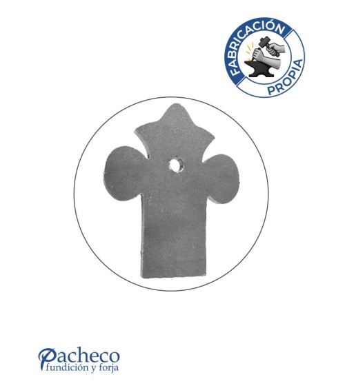 Soporte de Forja para Anclaje o Unión Pletina 6 mm