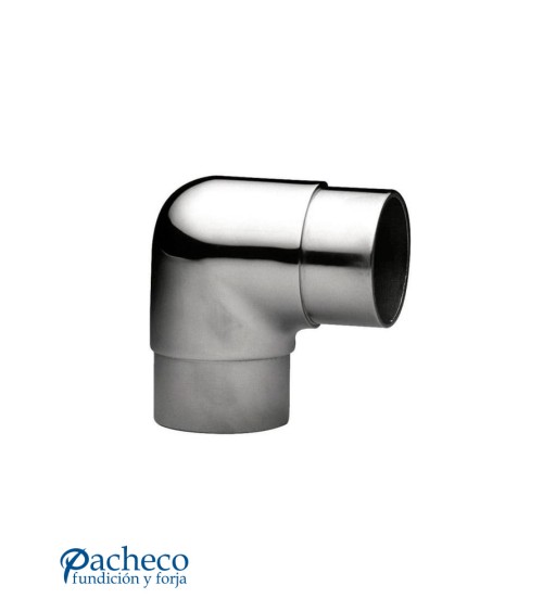 Codo de Acero Inoxidable 316 a 90 º Brillo y Satinado Redondo 43 mm - 50,8 mm