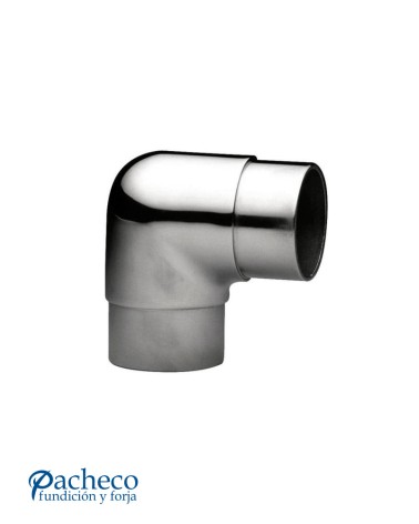 Codo de Acero Inoxidable 316 a 90 º Brillo y Satinado Redondo 43 mm - 50,8 mm