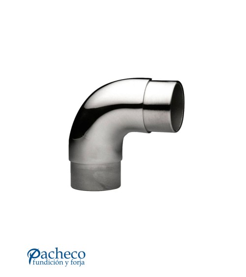 Codo de Acero Inoxidable 316 Brillo y Satinado Redondo 20 mm - 43 mm - 50,8 mm