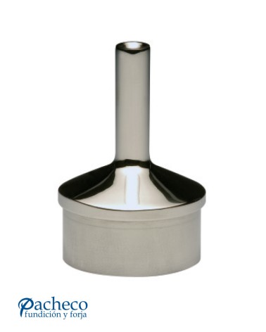 Soporte de Unión de Poste Redondo y Pasamanos para Soldar de Acero Inxoidable 316 Brillo y Satinado