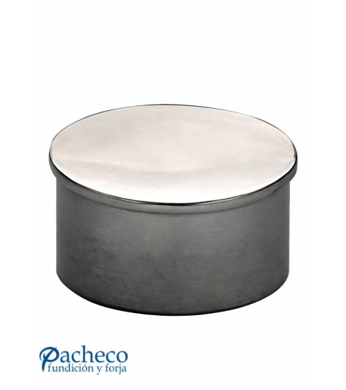 Tapón Cilíndrico Plano de Acero Inoxidable 316 Brillo y Satinado para Redondo 12 mm hasta 63,5 mm