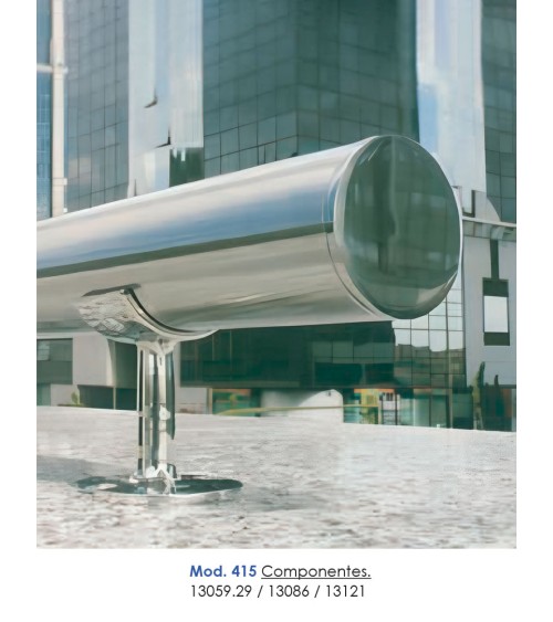 Tapón Cilíndrico Plano de Acero Inoxidable 316 Brillo y Satinado para Redondo 12 mm hasta 63,5 mm