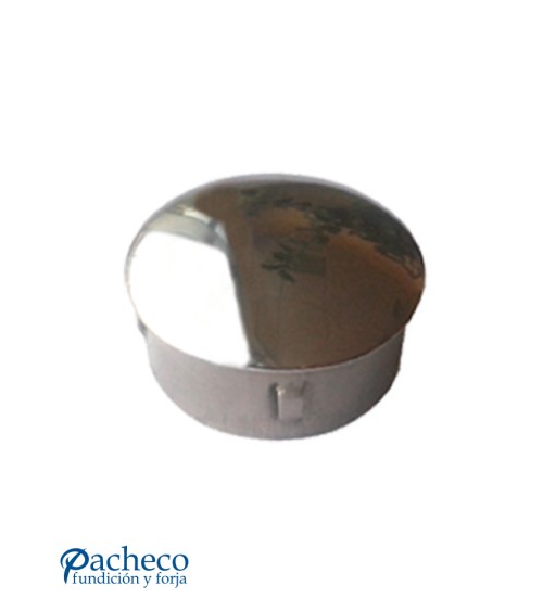 Tapón A Presión de Acero Inxoidable 316 Brillo y Satinado para Redondo 43 - 50,8 mm