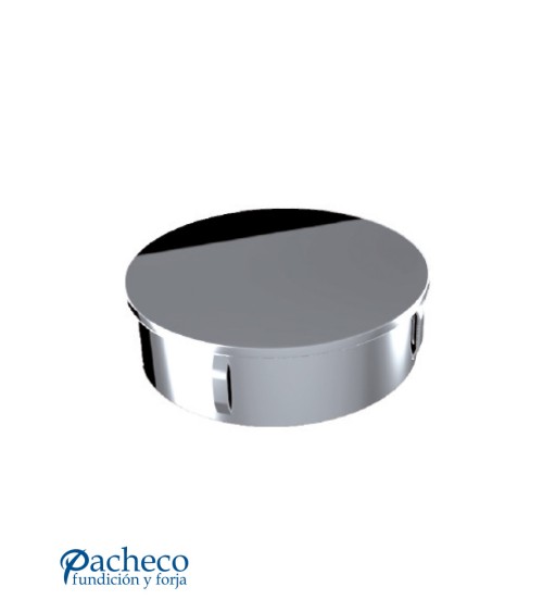 Tapón Embellecedor A Presión de Acero Inxoidable 316 Brillo y Satinado para Redondo 40 - 43 -50,8 mm