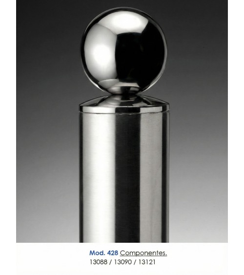 Bola de Acero Inoxidable 316 Hueca Brillo y Satinado con Rosca M8 Bola de Acero Inoxidable 316 Hueca Brillo y Satinado con Rosca M8