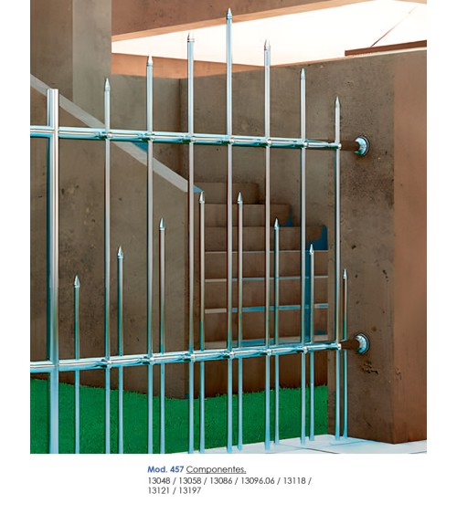 Base a Pared Redonda de Acero Inoxidable 316 Brillo y Satinado para Apriete