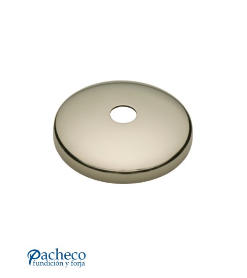 Embellecedor Redonda de Acero Inoxidable 316 Brillo y Satinado para Varilla de 12 mm