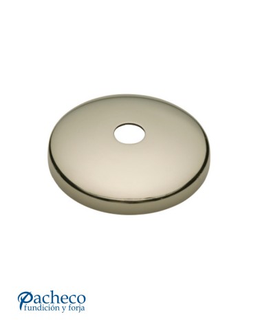 Embellecedor Redonda de Acero Inoxidable 316 Brillo y Satinado para Varilla de 12 mm