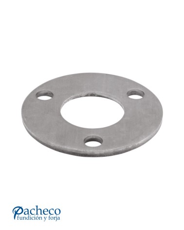 Base Redonda para Anclaje de Poste Redondo de Acero Inoxidable 316