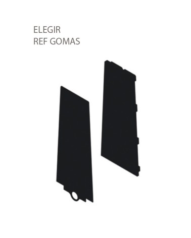 Gomas de Sujección para Pinza de Suelo 13114.15 para Vidrio en Balcones y Terrazas