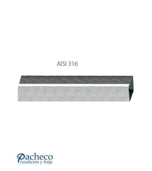 Tubo Cuadrado de Acero Inoxidable 316 Brillo y Satinado para Pasamanos y Barandillas de Inox