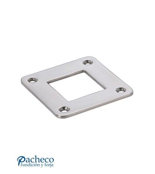 Placa de Acero Inoxidable para Anclaje de Poste de Acero Inoxidable 316