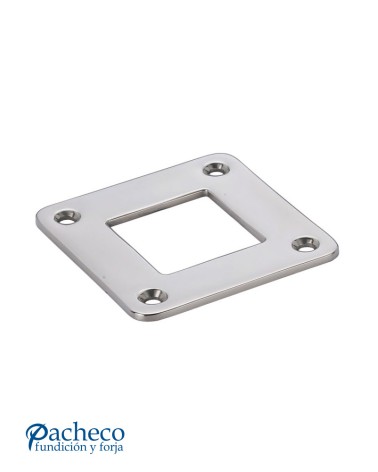 Placa de Acero Inoxidable para Anclaje de Poste de Acero Inoxidable 316