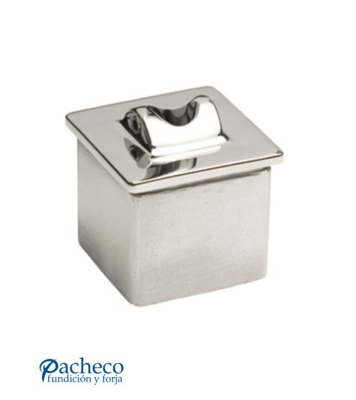 Soporte Ajustable para Pasamanos y Poste Cuadrado de Acero Inoxidable 316 Brillo y Satinado