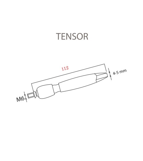 Tensor de Acero Inoxidable 316 Brillo y Satinado para Barandillas de Inox