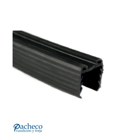 Gomas de Ajuste para Pasamanos Redondo según Espesor Cristal