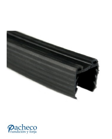 Gomas de Ajuste para Pasamanos Redondo según Espesor Cristal