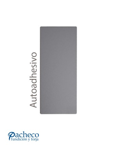 Tapa Autoadhesiva en Acero Inoxidable316 para Perfil Enterrado para Barandillas de Cristal Exteriores