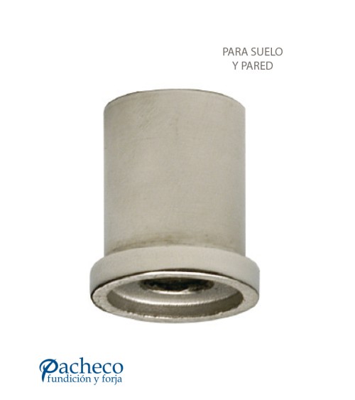 Soporte de Acero Inoxidable 316 Brillo y Satinado para Anclaje de Tubo con Suelo o Pared