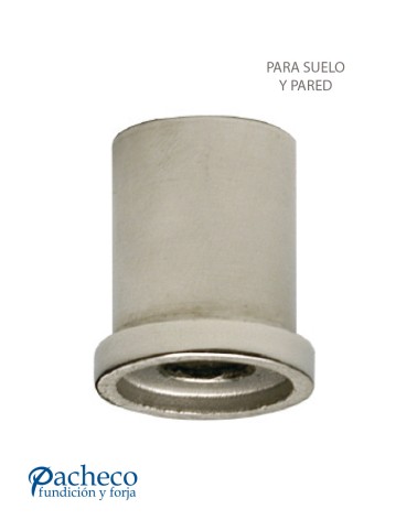 Soporte de Acero Inoxidable 316 Brillo y Satinado para Anclaje de Tubo con Suelo o Pared