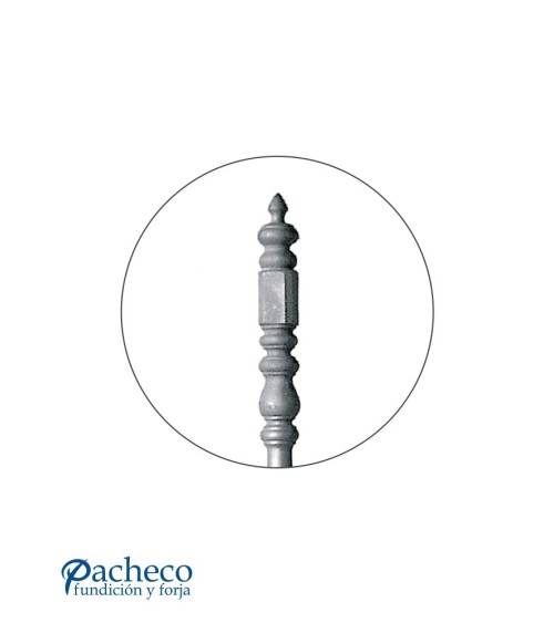 Arranque para Escalera de Hierro Fundido Cuadrado 55 mm