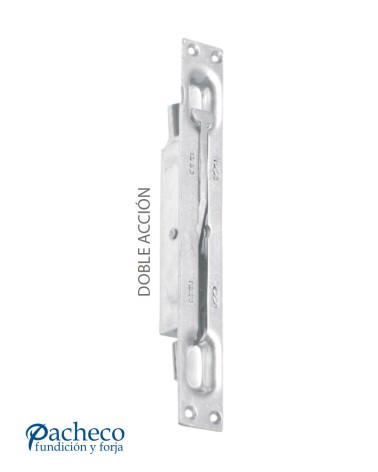 Cerradura embutida de acero inoxidable 304 con doble acción para puertas metálicas