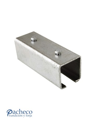 Empalme para rail U-60 para puerta corredera colgada